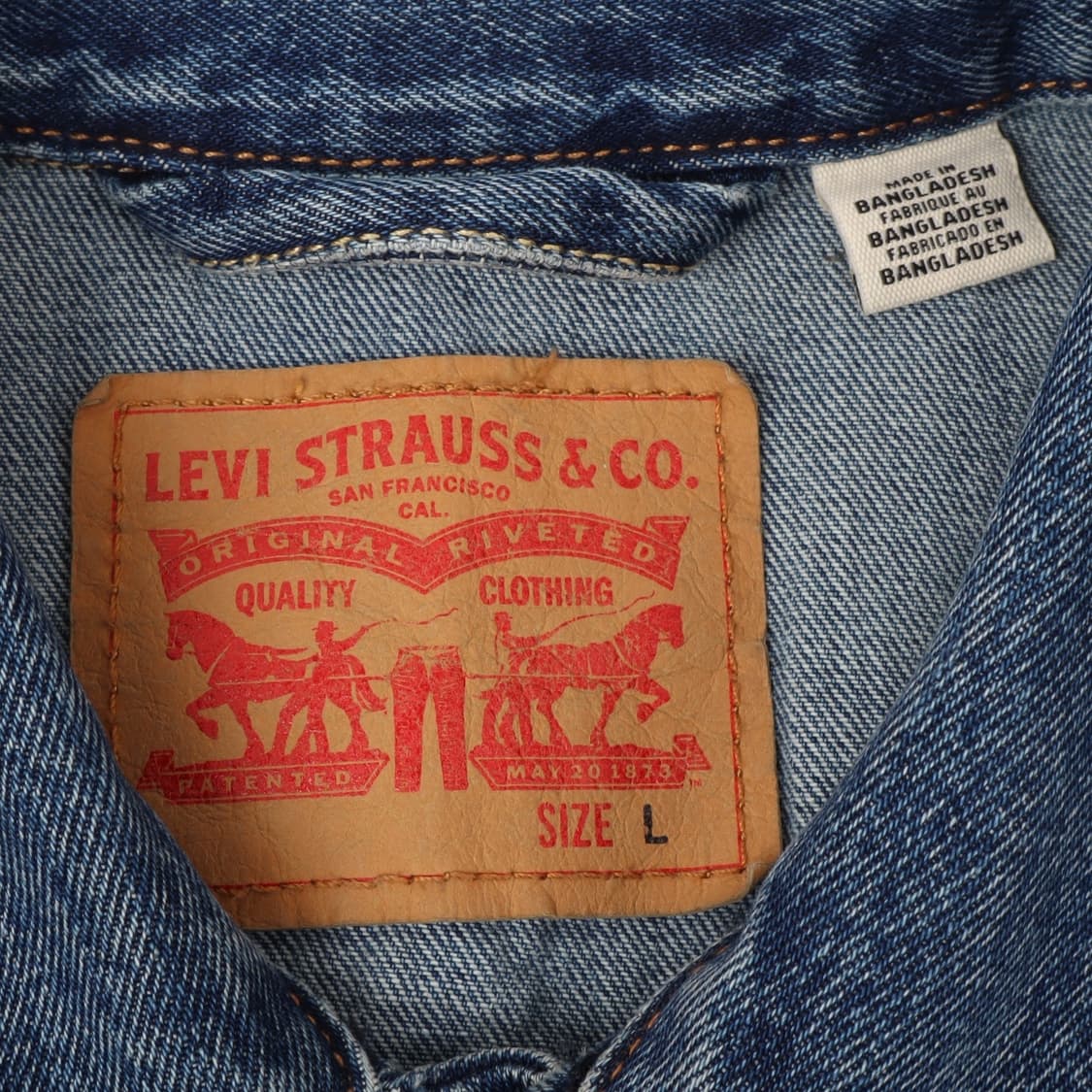 리바이스 72334-0130 3rd 트러커 데님자켓 상품이미지8