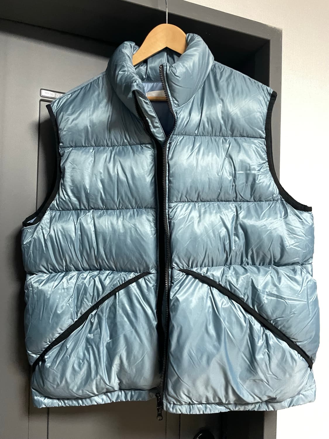 블루 패딩 베스트  (free 사이즈) 상품이미지4