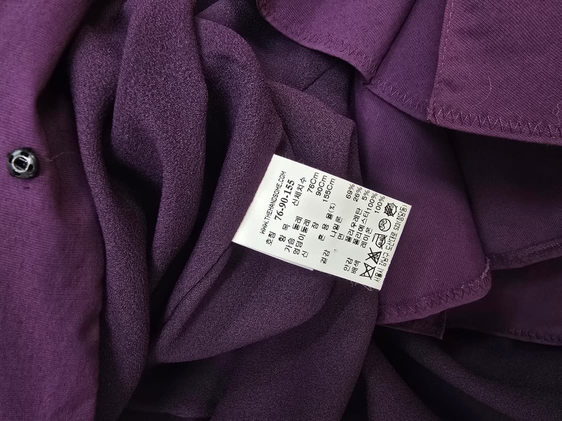 한섬 마인 진주벨티드 드레이프 플리츠 원피스 상품이미지10