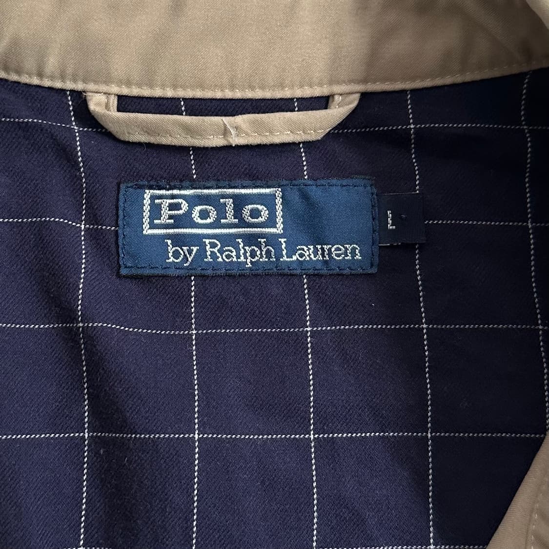 폴로 랄프로렌 베이지 바이스윙 자켓 상품이미지6