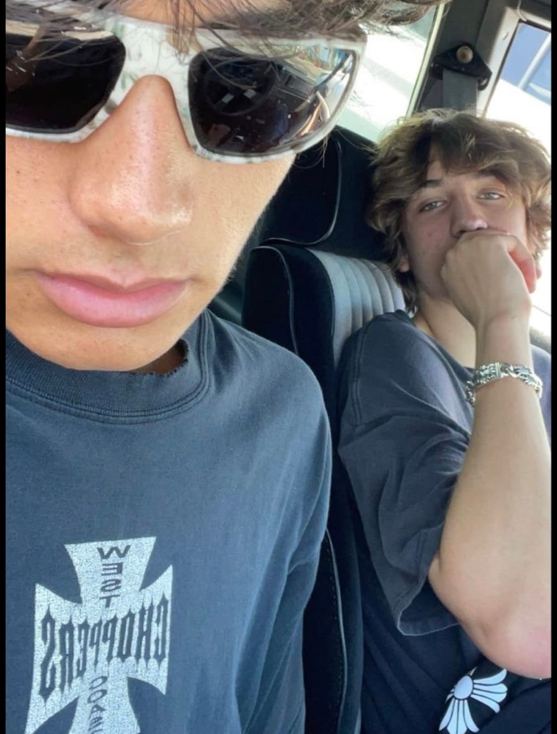 빈티지 웨스트 코스트 차퍼스 티셔츠 상품이미지1