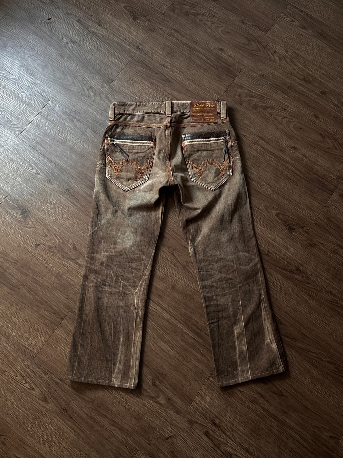 Edwin Blue Trip 503 레더 워시드 진 상품이미지8