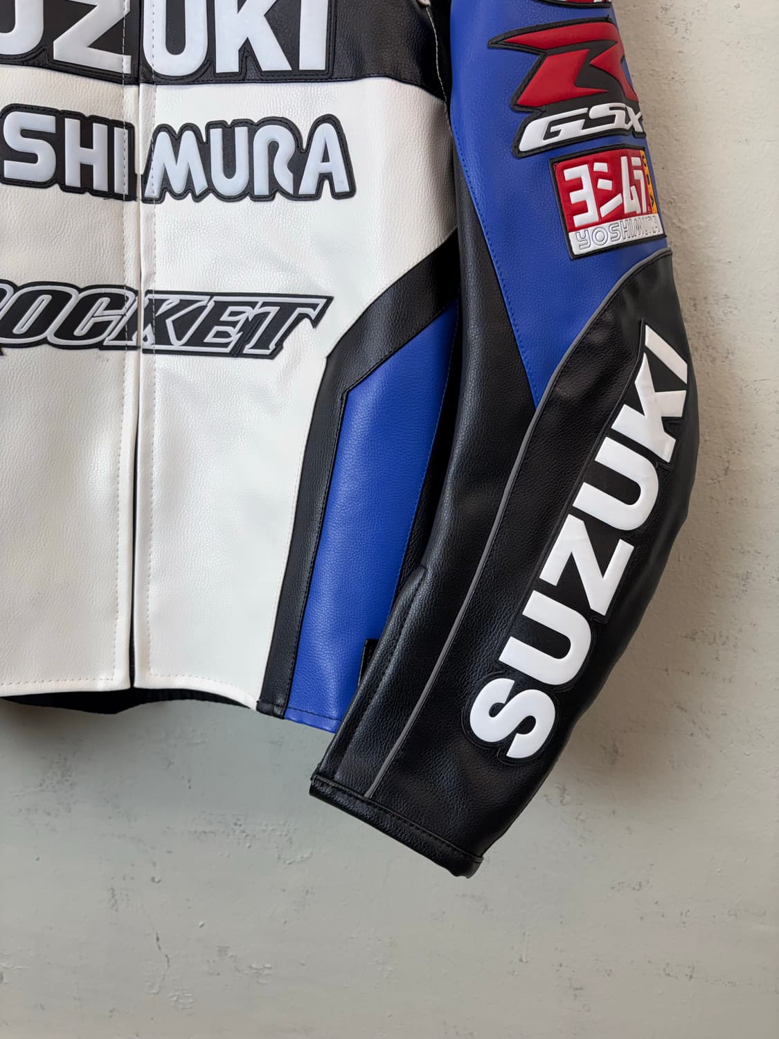 SUZUKI 스즈키 요시무라 가죽 라이더 자켓 상품이미지4