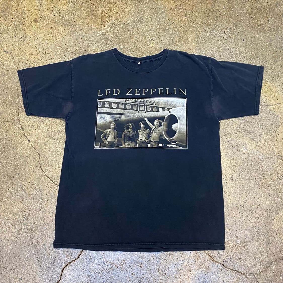 미국 빈티지 레드제플린 반팔티 락티셔츠 상품이미지1