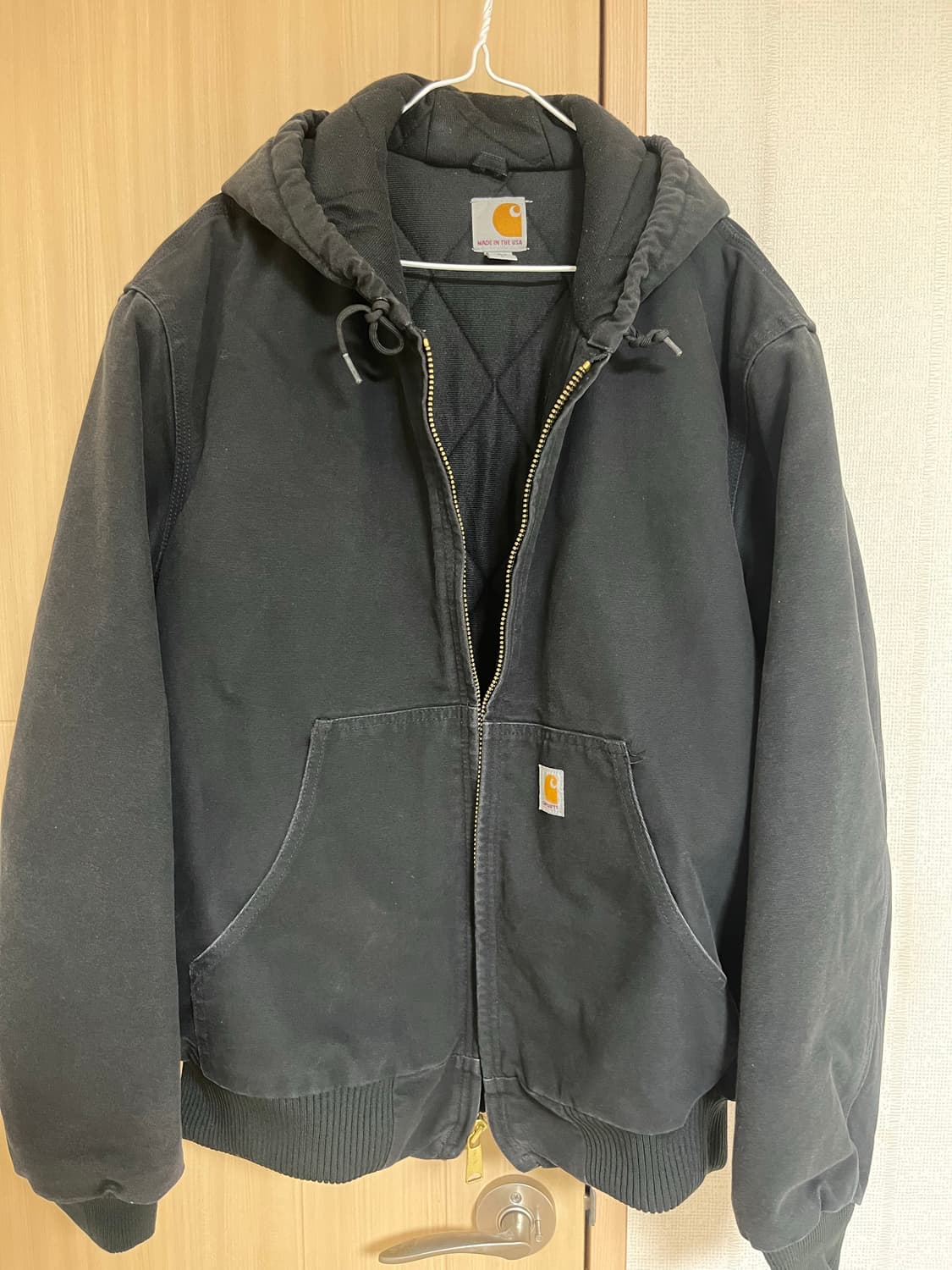 칼하트 덕 액티브 자켓 j140 BLK 상품이미지1