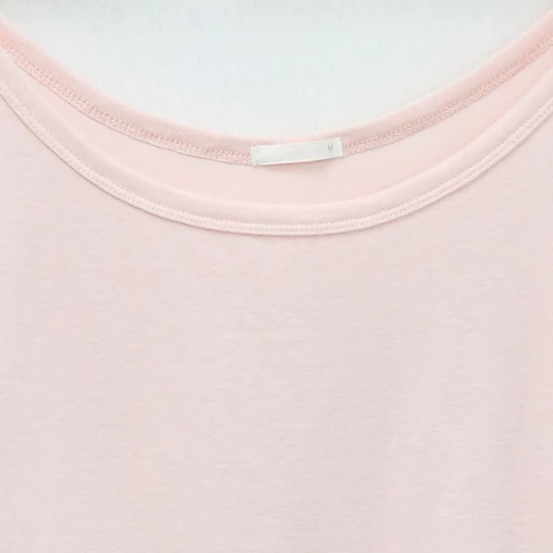 GU 핑크 유넥 긴팔 티셔츠 61403 상품이미지3