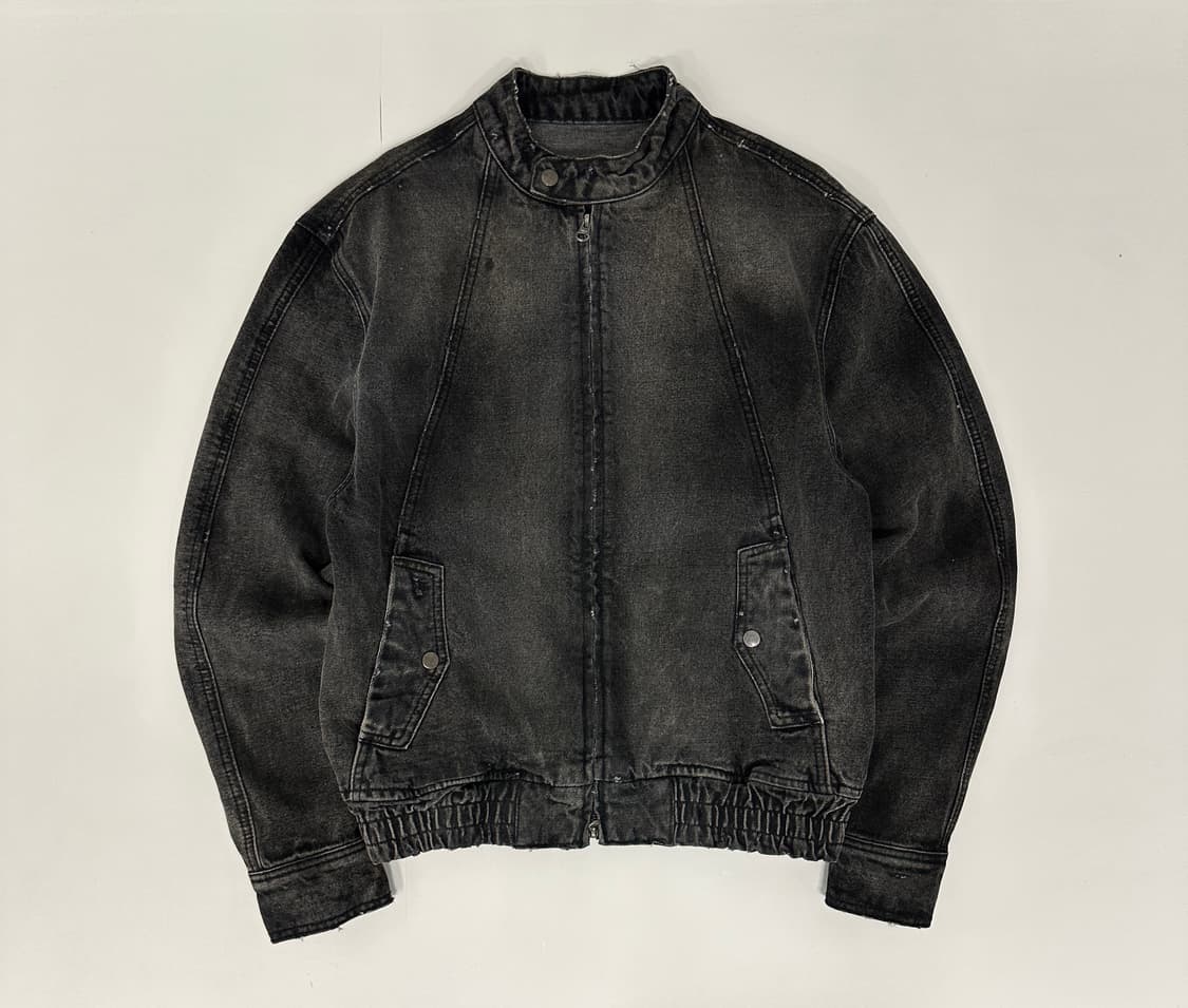 vintage 흑청데님 워시드 자켓  상품이미지1
