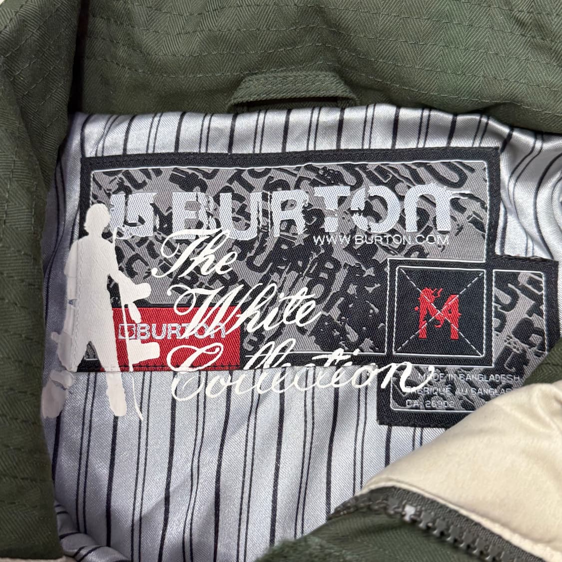 [M] 버튼 스노보드 재킷 상품이미지5