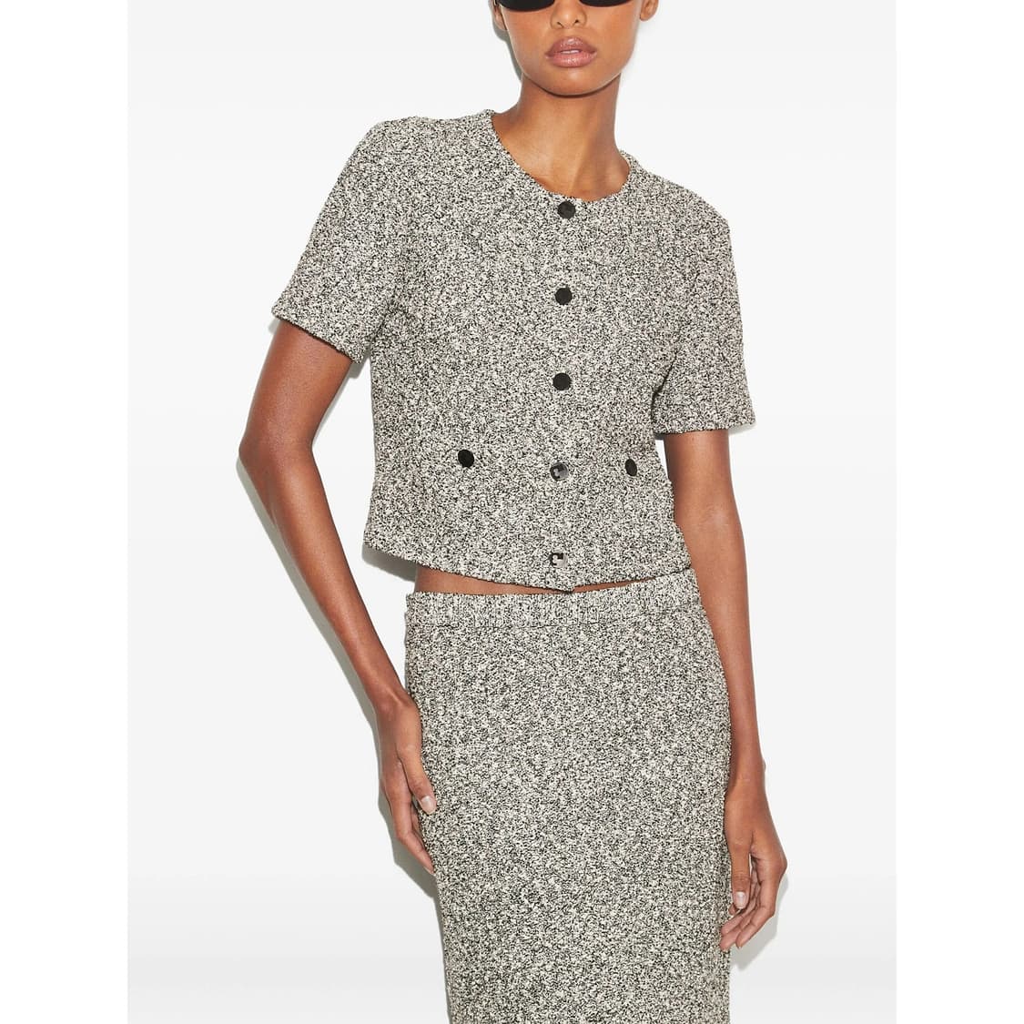 토리버치 25 트위드 버튼 가디건 상품이미지1