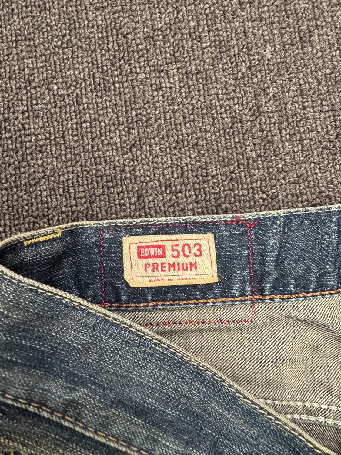 31)에드윈 빈티지 503 워싱 데님팬츠 상품이미지5