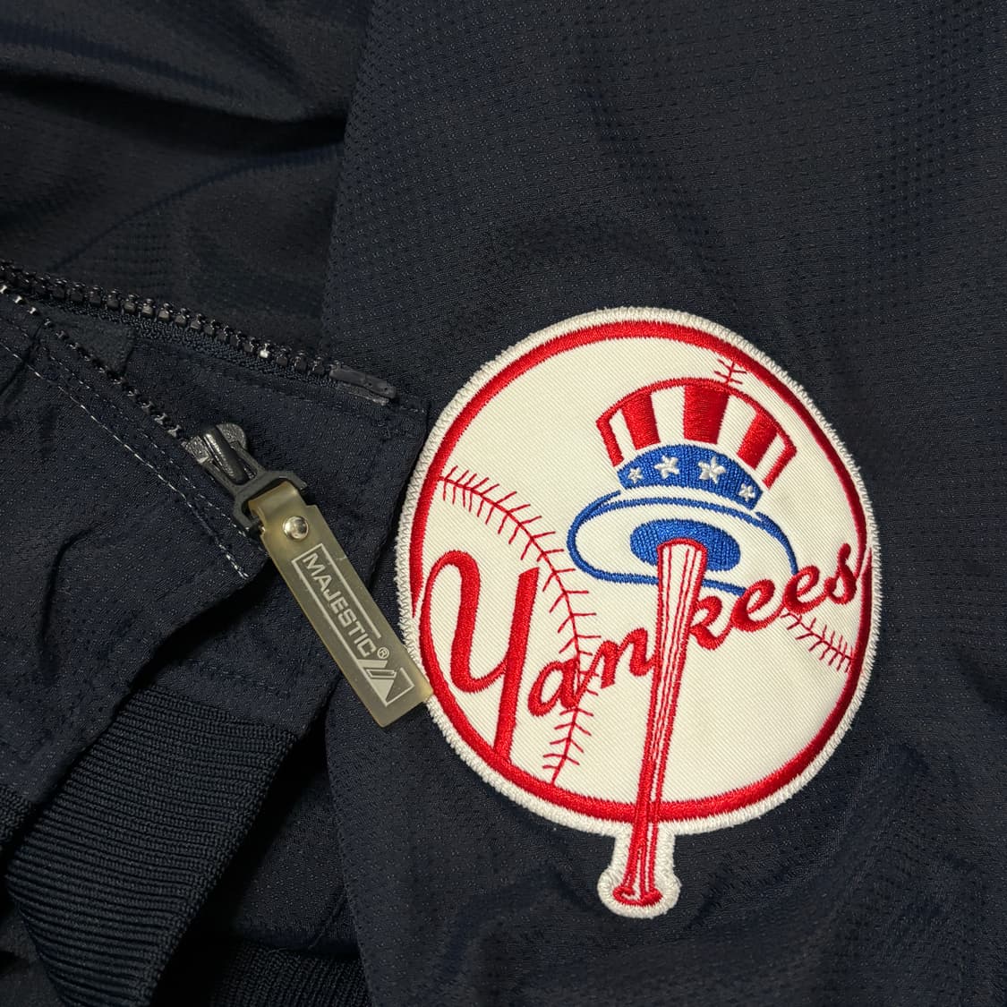 90s 빈티지 마제스틱 양키즈 웜업 자켓 상품이미지7