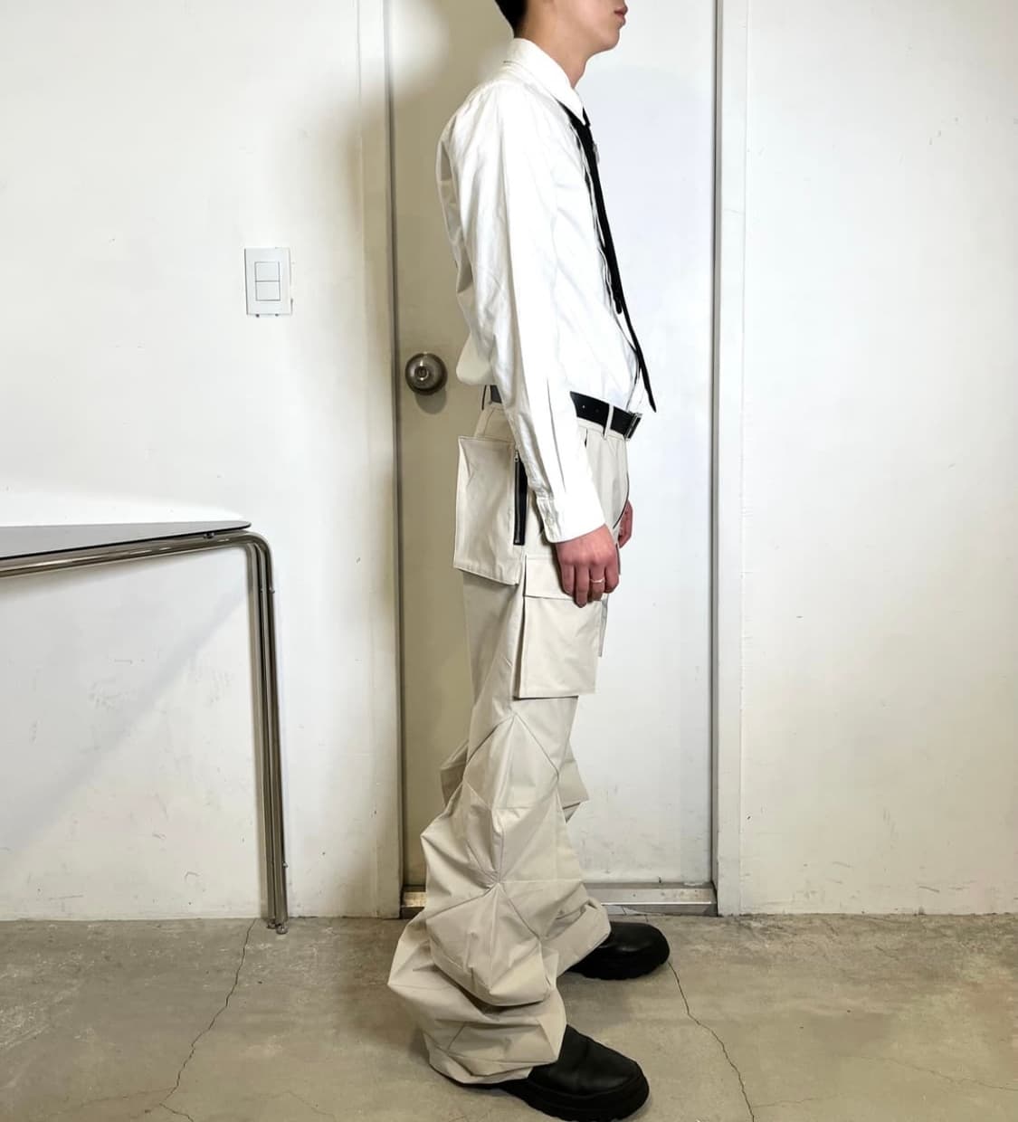 Uncertain Factor/22FW 3D Embossing Pants 상품이미지2