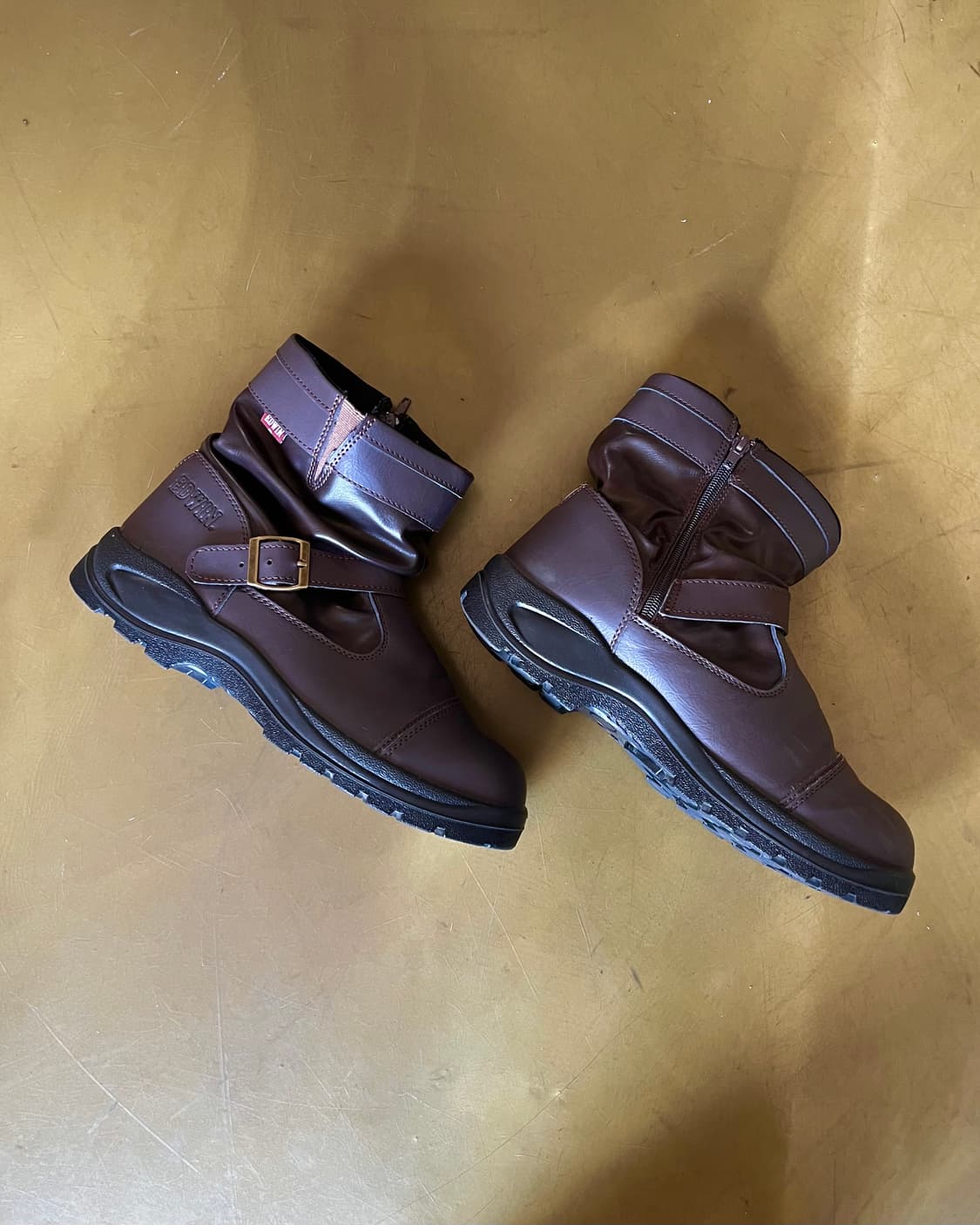 90-00s Old EDWIN Engineer Scotch Boots 상품이미지4