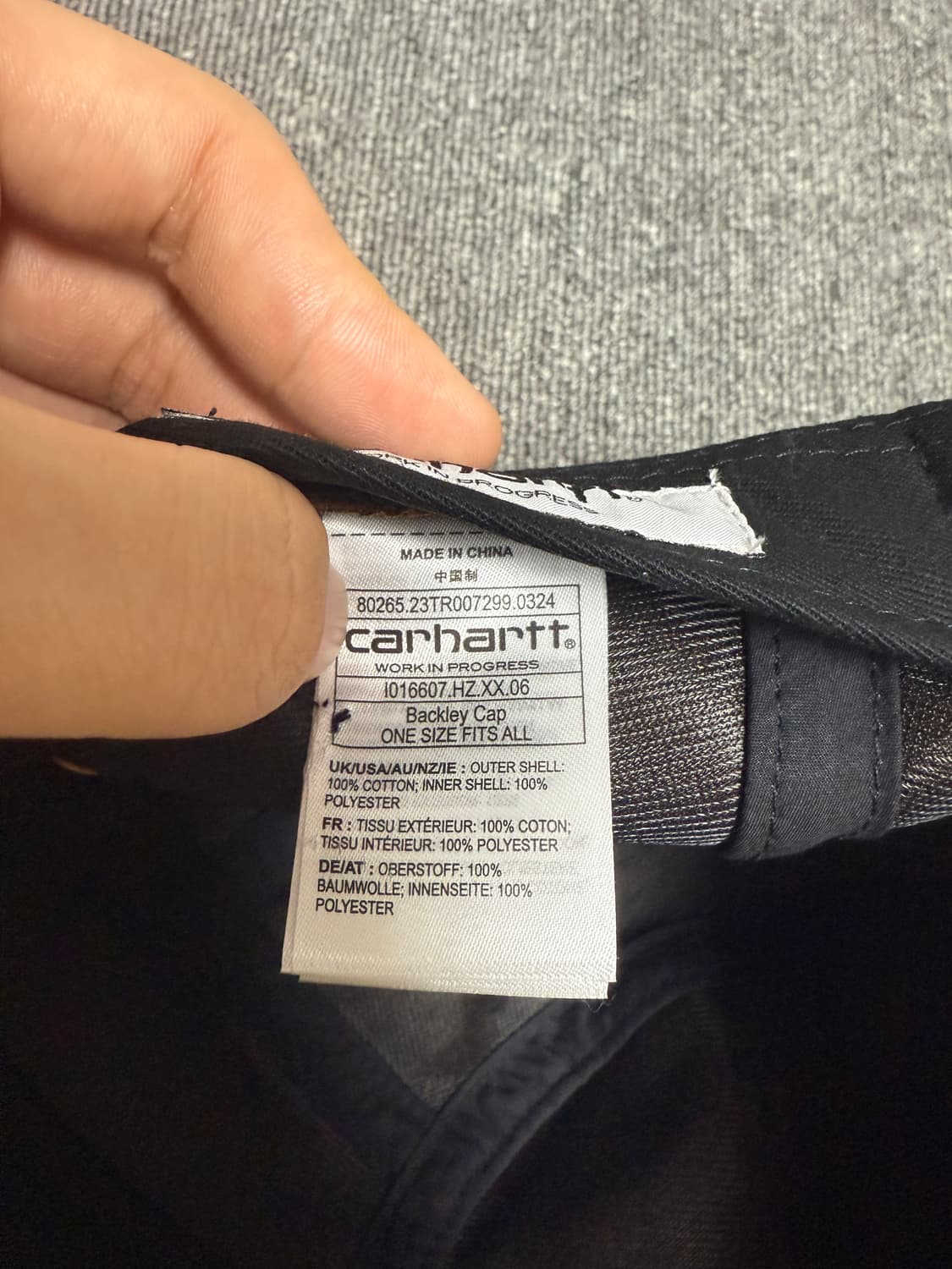 칼하트 버클리캡(캠프캡) 상품이미지7