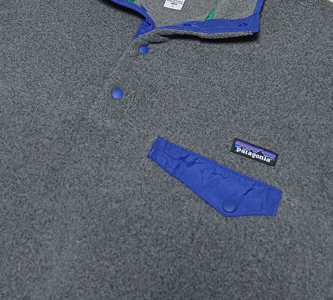 [L] 파타고니아 신칠라 스냅티 니켈 / 블루 상품이미지5