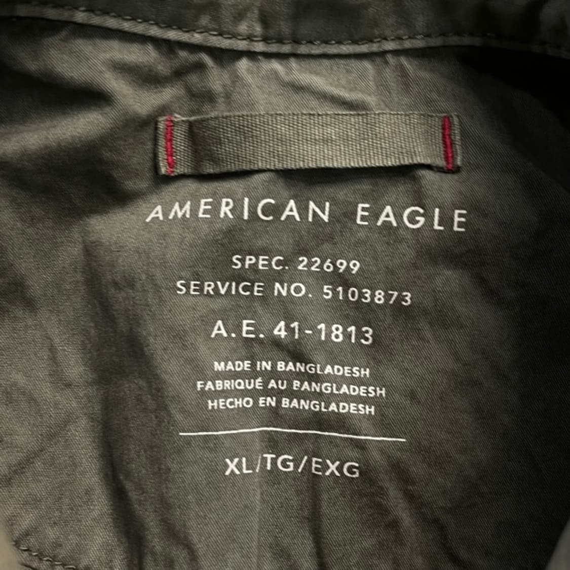 105 아메리칸 이글 밀리터리 자켓  상품이미지3