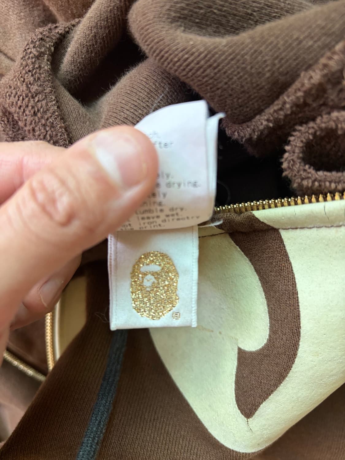 베이프 후드집업 (희귀) 상품이미지6