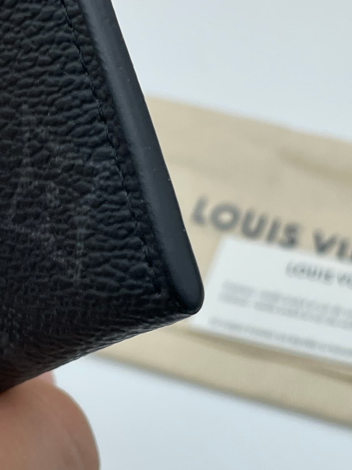 [ 풀구성 / 새상품급 ] 루이비통 이클립스 카드지갑 블랙  상품이미지6