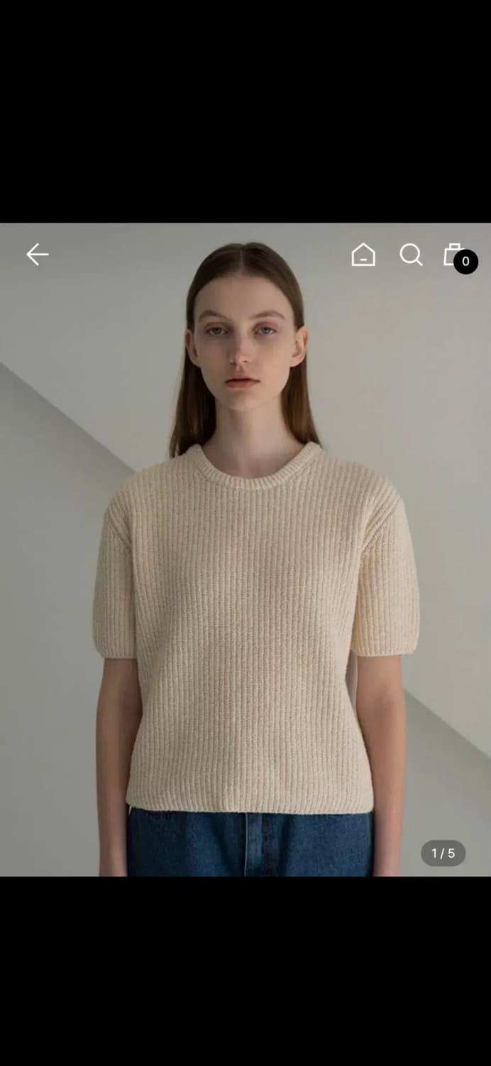 nothing written 낫띵리튼 noto boucle 니트 상품이미지1