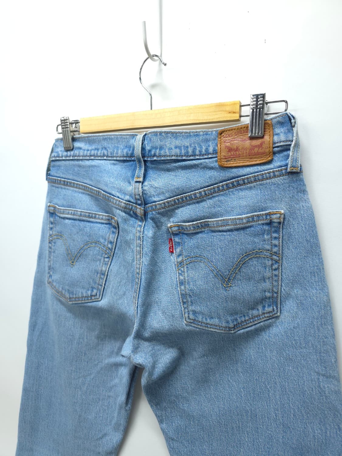 리바이스 501 테이퍼드 연청 ( 여성26~27 ) 상품이미지5