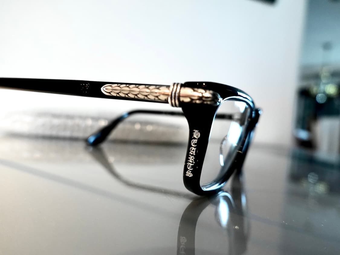 크롬하츠 리틀딩거 블랙/실버 안경 상품이미지5