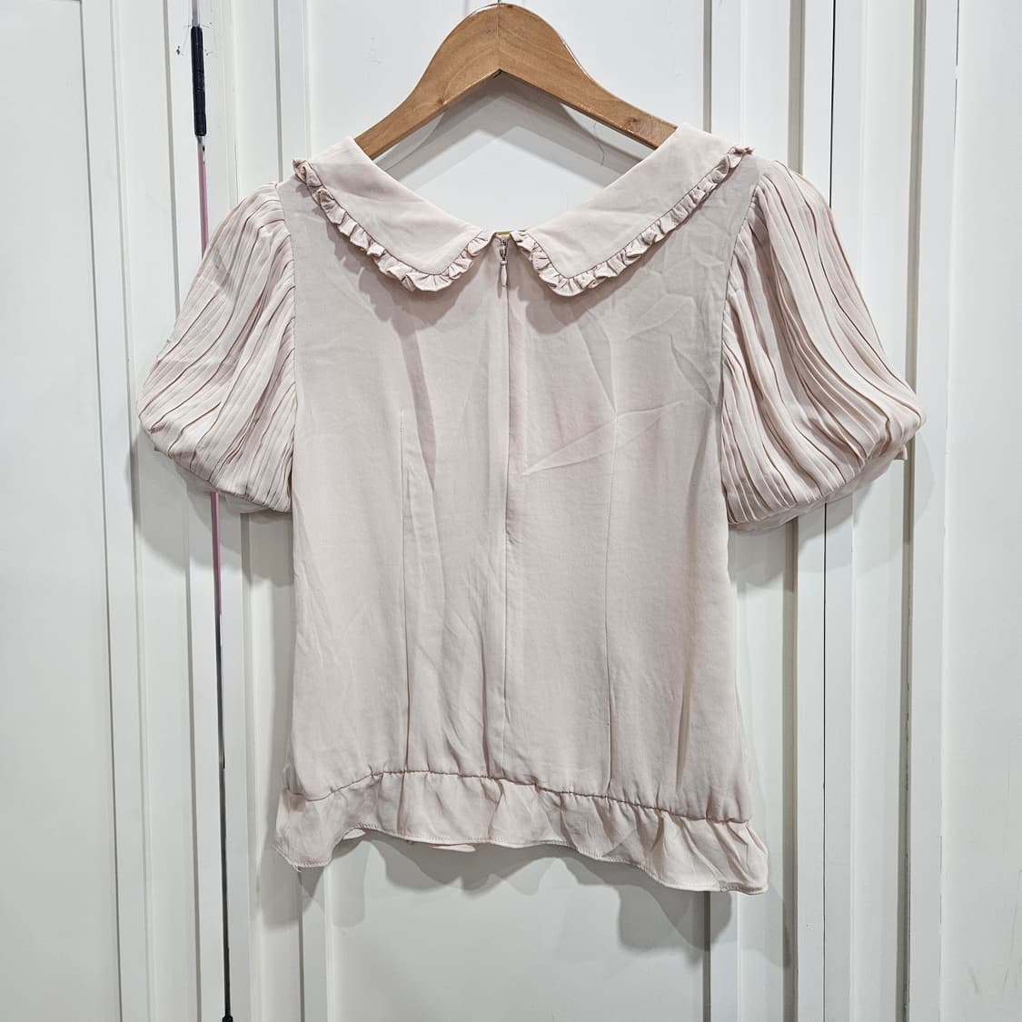 프릴 카라 블라우스 상품이미지4