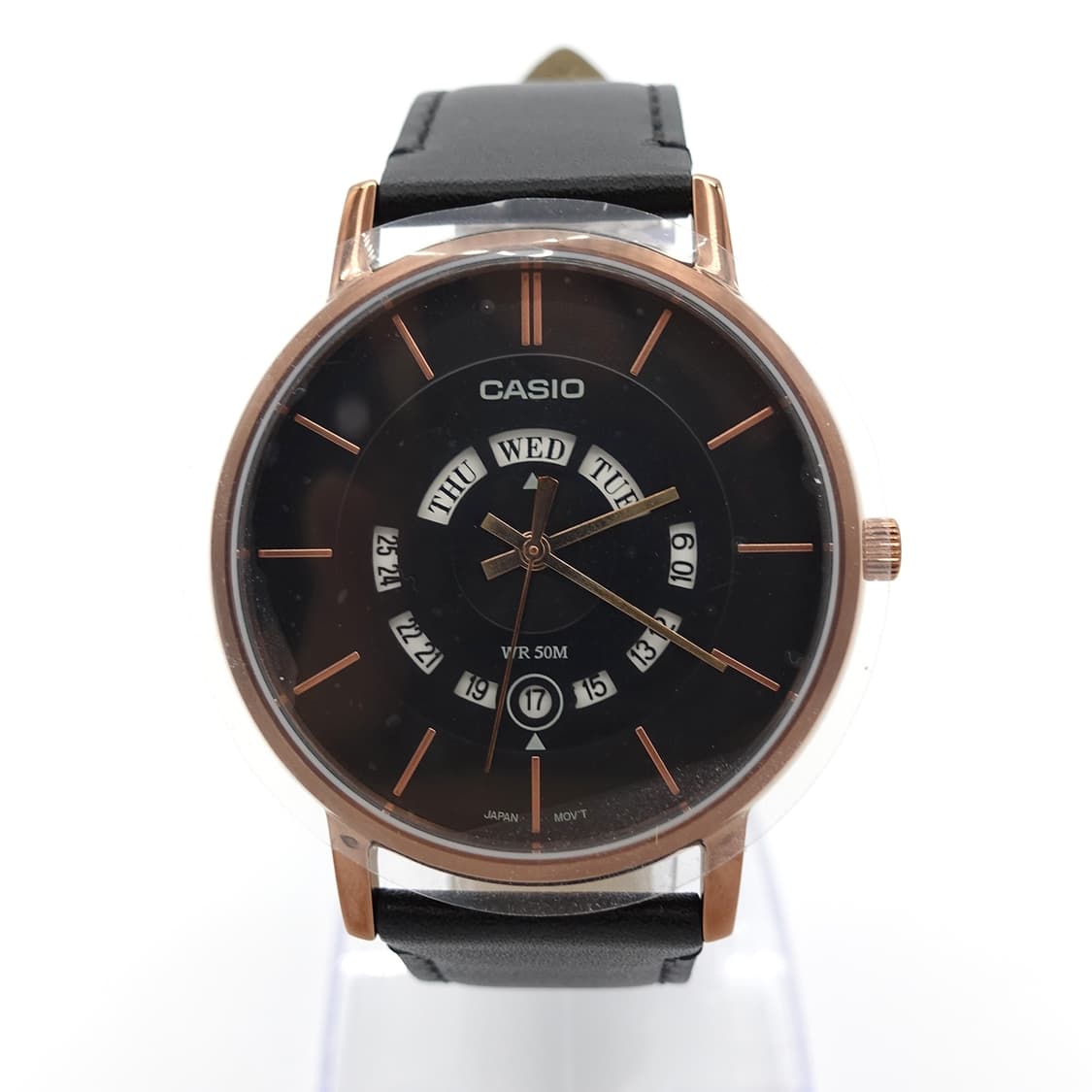CASIO 카시오 MTP-B135RL-1AV 가죽시계 상품이미지4
