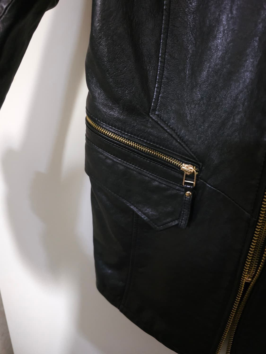 ROBO 블랙 양가죽 자켓 상품이미지5