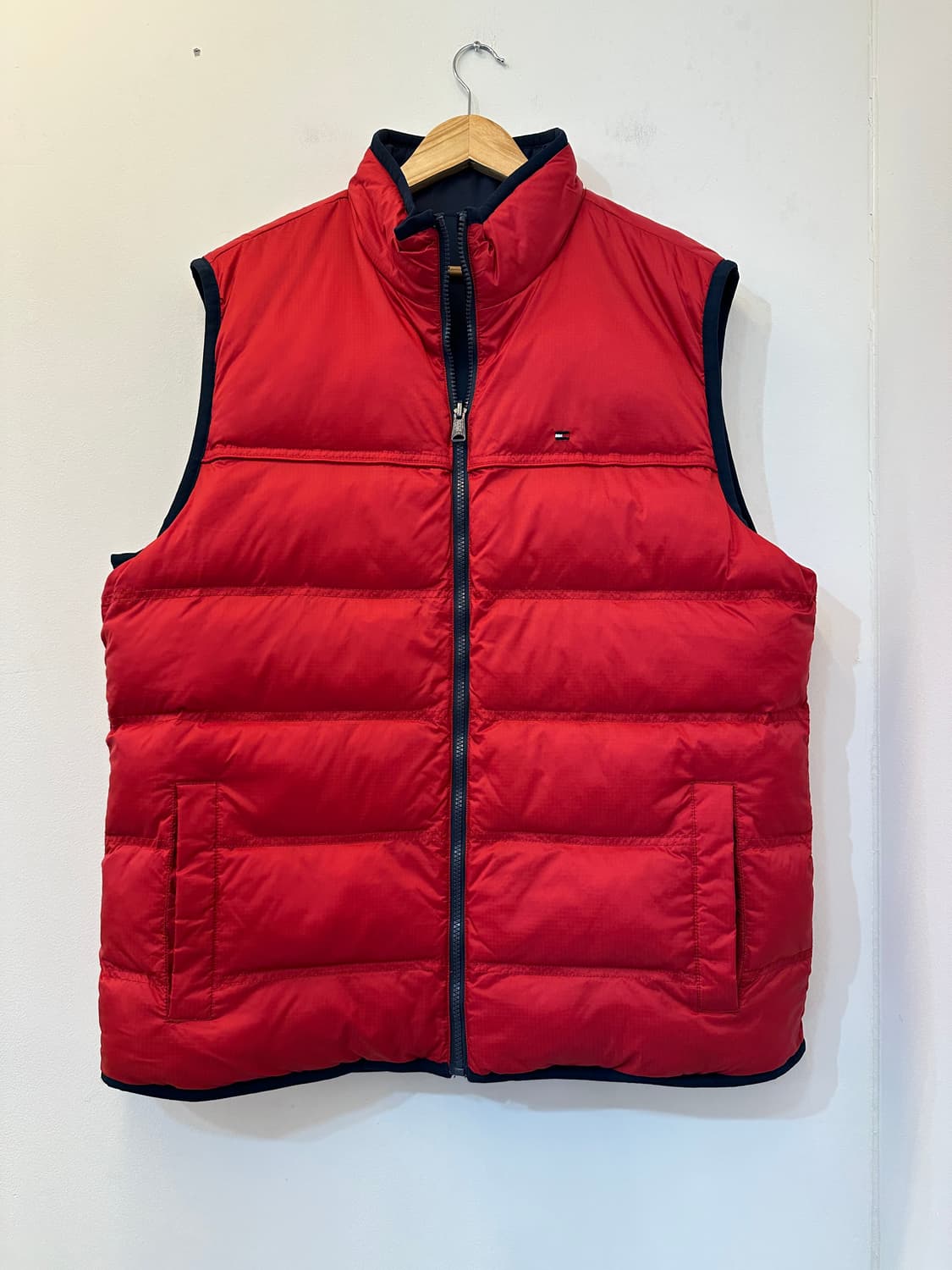 XL) 타미 힐피거 리버시블 폴리 패딩 조끼 상품이미지1
