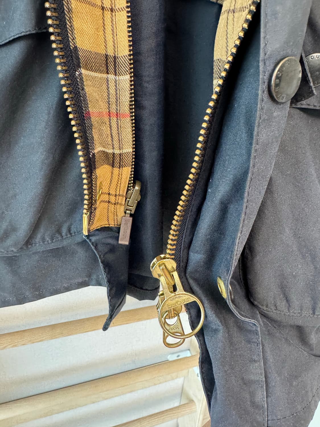 100-105 바버 비데일 네이비 상품이미지3