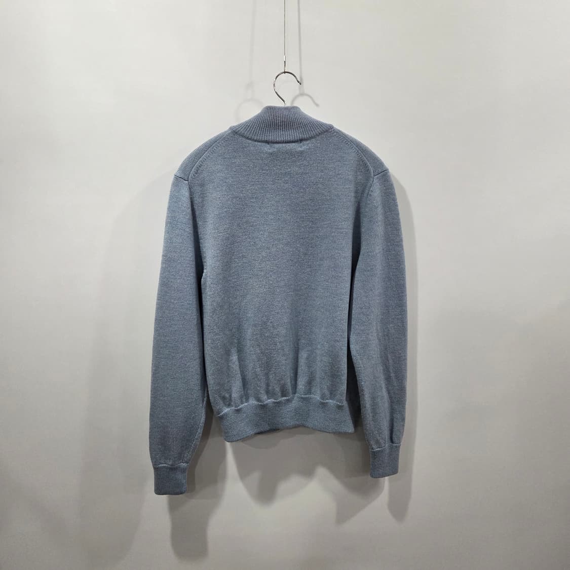 브룩스브라더스 메리노울 풀오버 하프 니트집업 S  상품이미지3