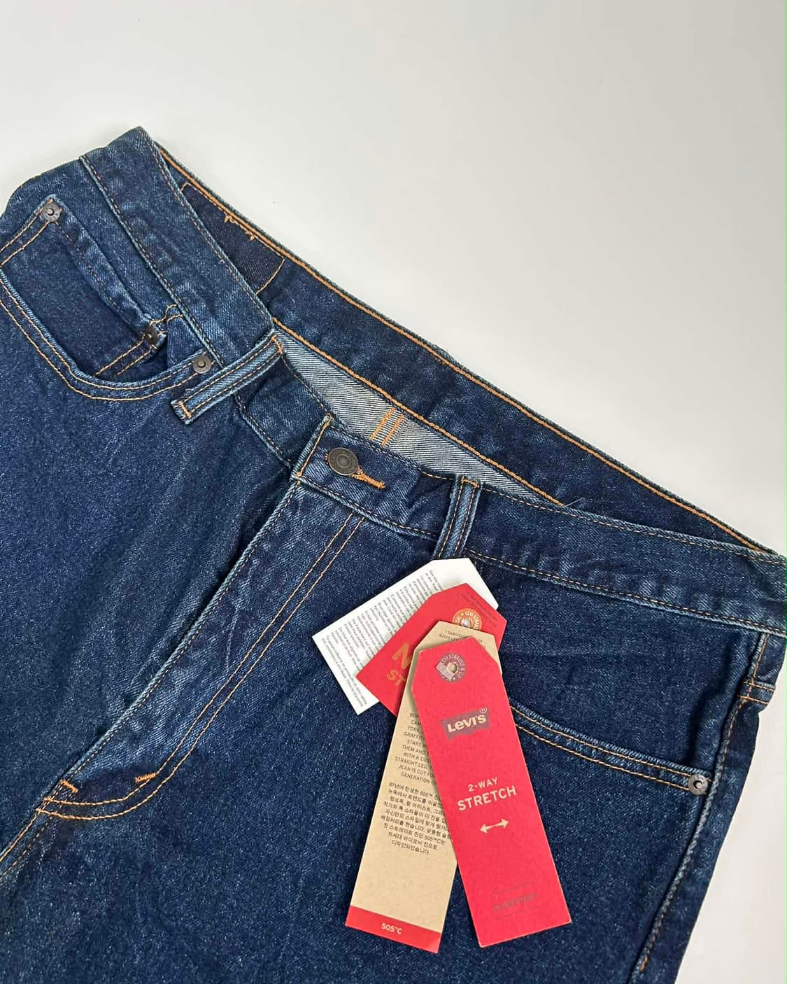 [36] 리바이스 데드스탁 505 데님 쇼츠 반바지 버뮤다 상품이미지4