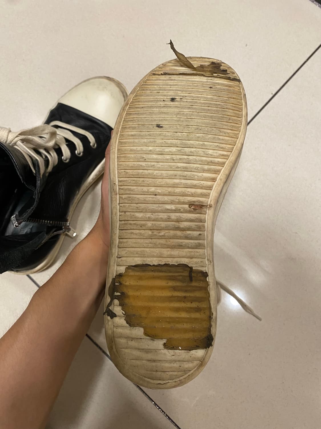 릭오웬스 컨버스 하이 상품이미지5