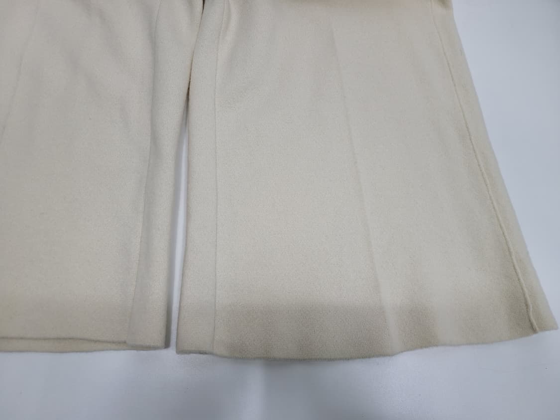 PRENDANG 쁘렝땅 울 와이드 밴딩 팬츠 / 여 67 아이보리 상품이미지4