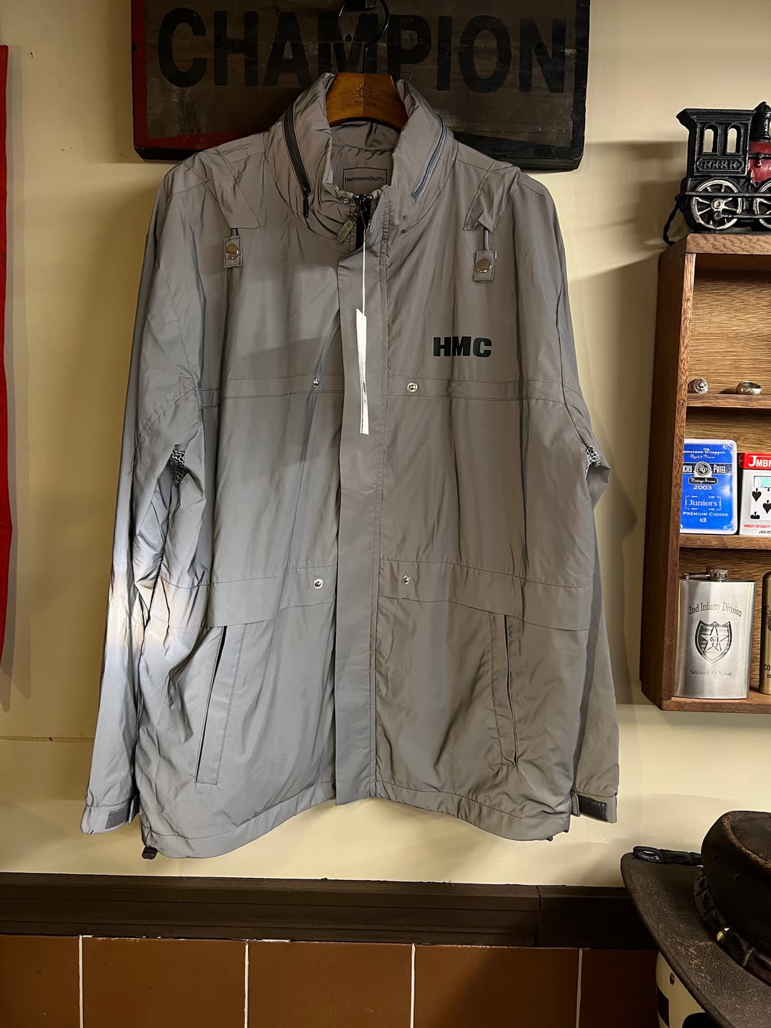 HMC Light Reflex Wind Jacket Grey 상품이미지2