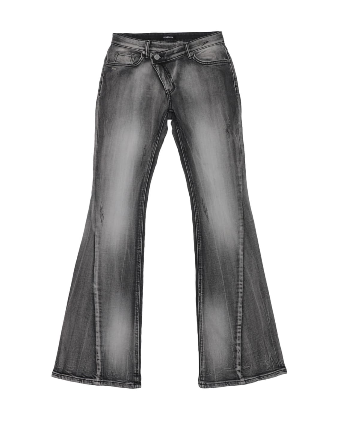 시너진 언발란스 브러쉬 데님 팬츠 그레이 S 상품이미지4