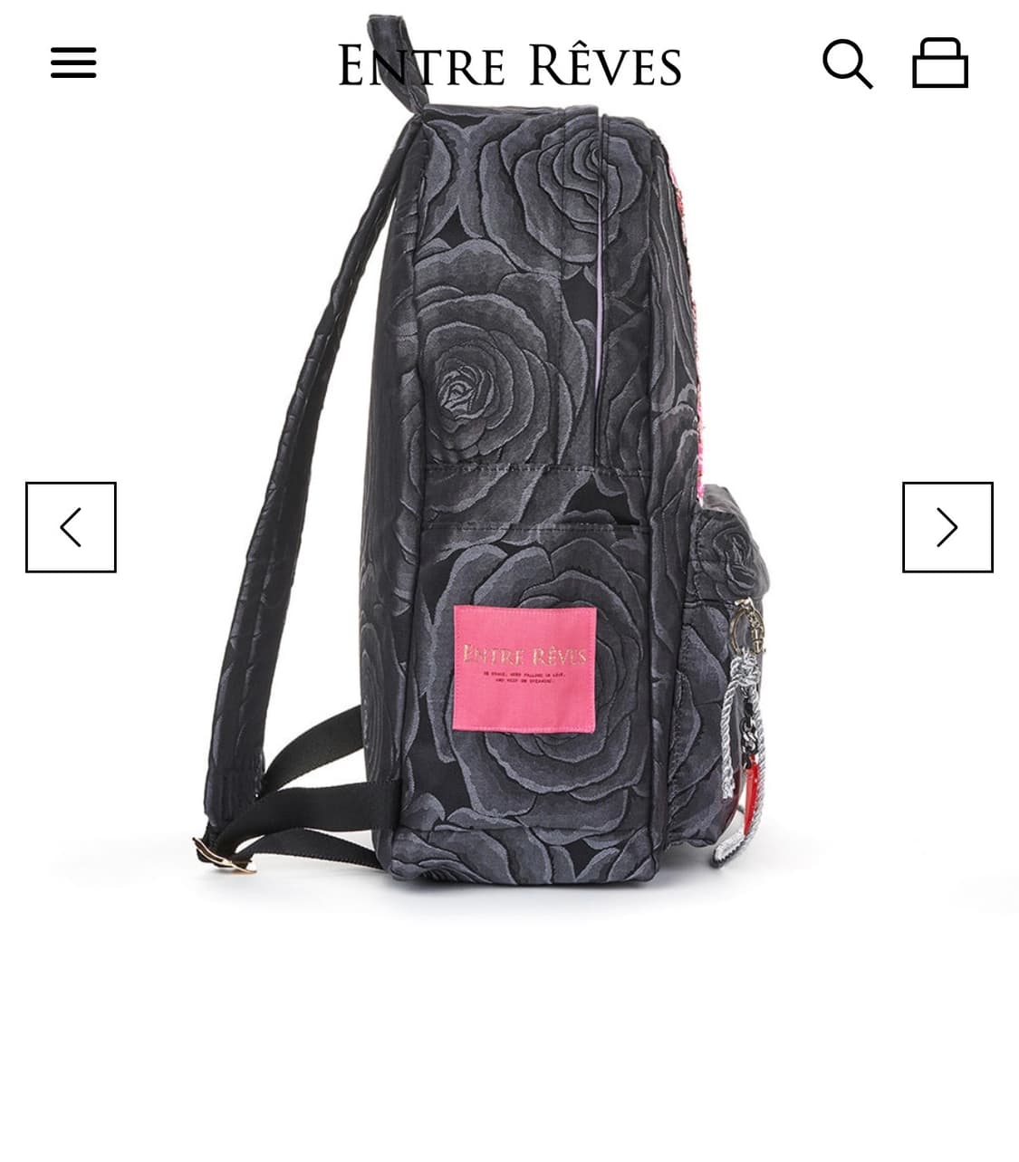 앙트레브 BLACK ROSE CAMPBELL 백팩 상품이미지3
