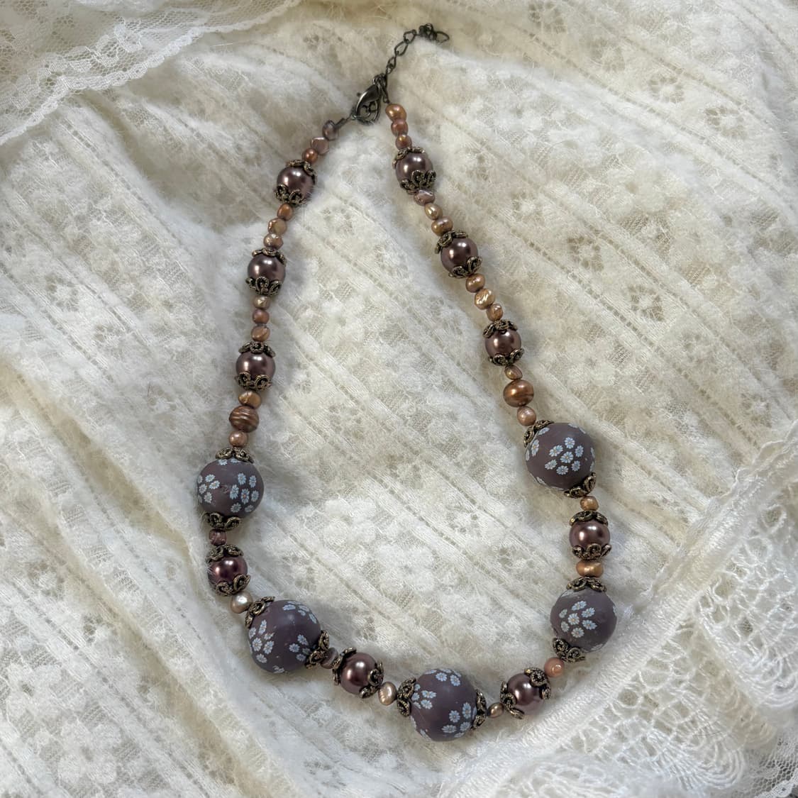 Handmade 오리엔탈 페어리 앤틱 necklace 상품이미지2