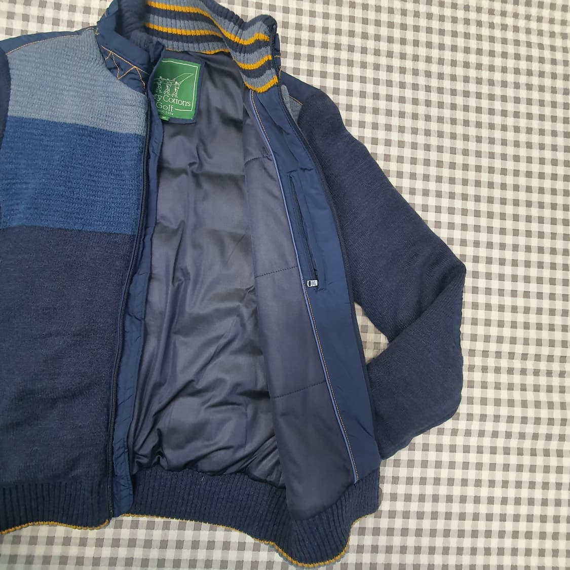 헨리코튼 오리털 패딩 가디건 남자95 상품이미지6