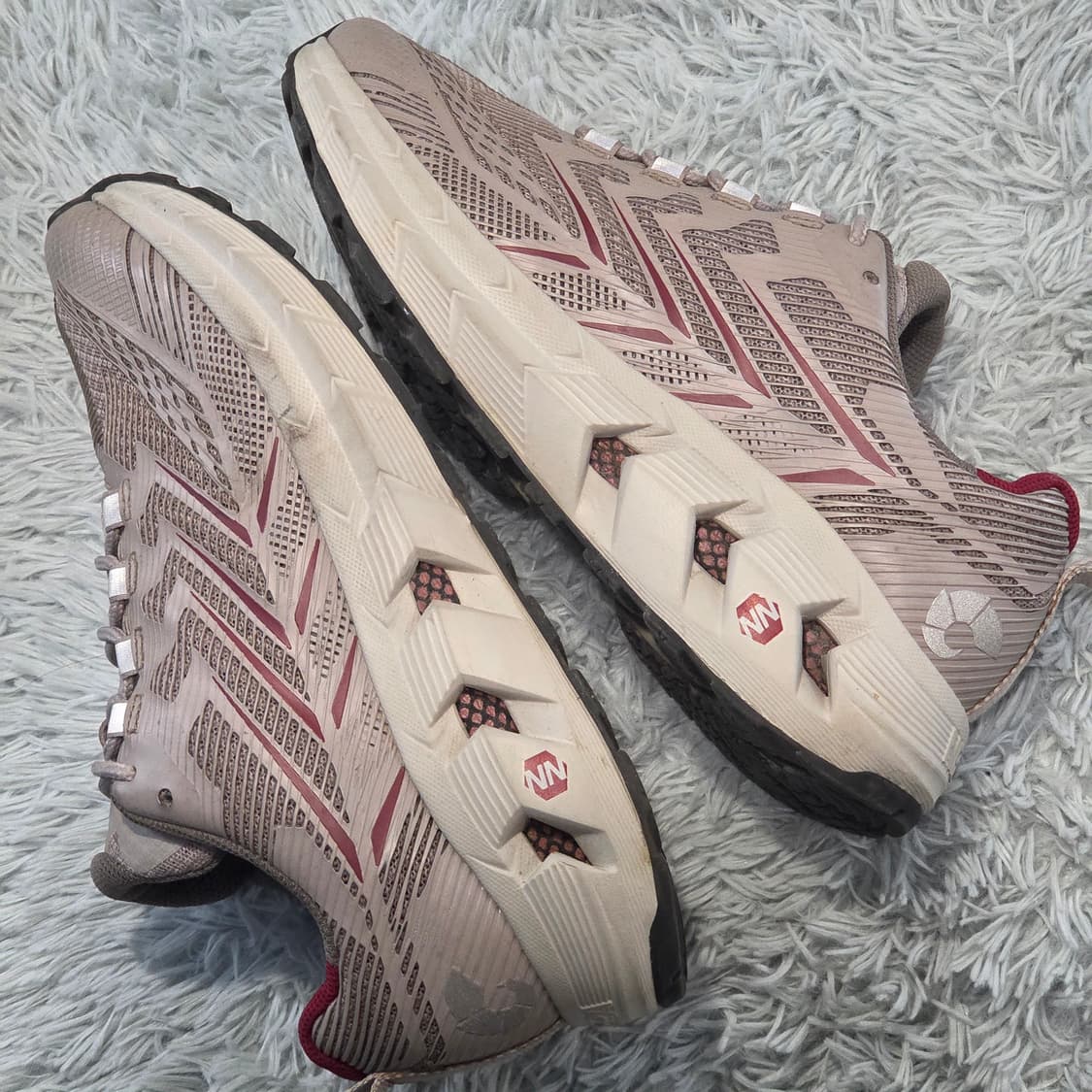 7q-26:네파 ALIFE 러닝화 베이지 레드 (250mm) 상품이미지8