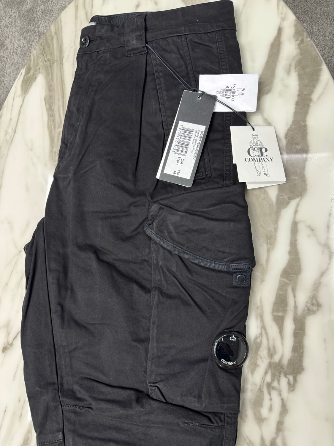 cp컴퍼니 스트레치 사틴 루즈핏 카고팬츠 48 상품이미지5