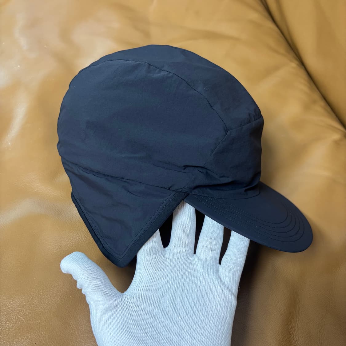 Arcteryx 아크테릭스 프로톤 투웨이 햇 캠프캡 이어플랩 모자 블랙 상품이미지3