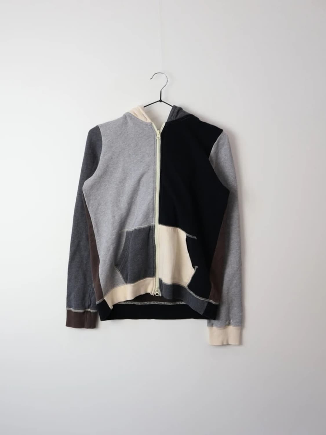 X-girl Patchwork Zip Hoodie 상품이미지6