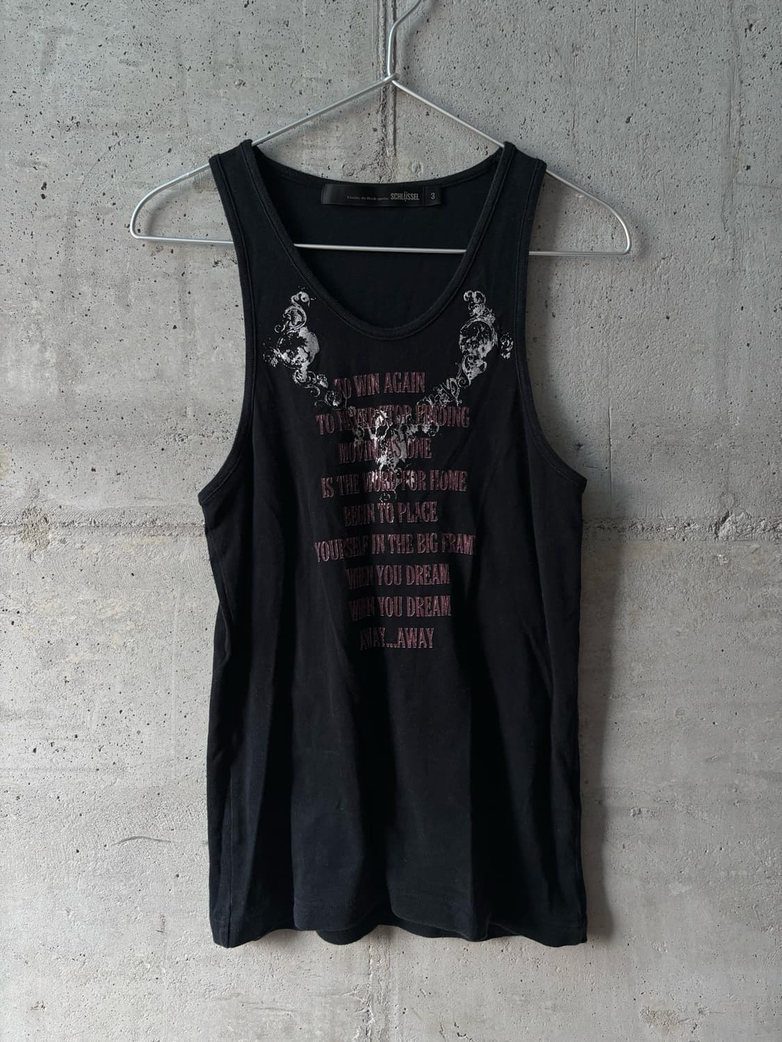 schliissel tank top 상품이미지2