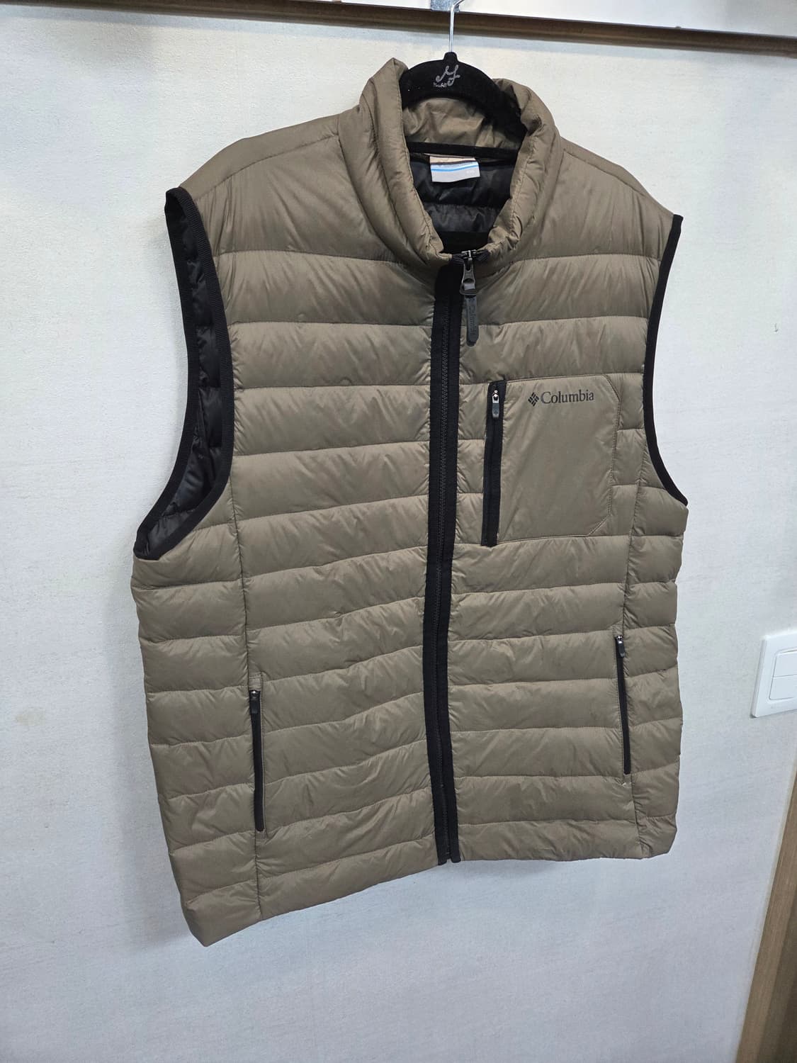 컬럼비아 경량패딩 조끼 베이지 xxl 상품이미지5