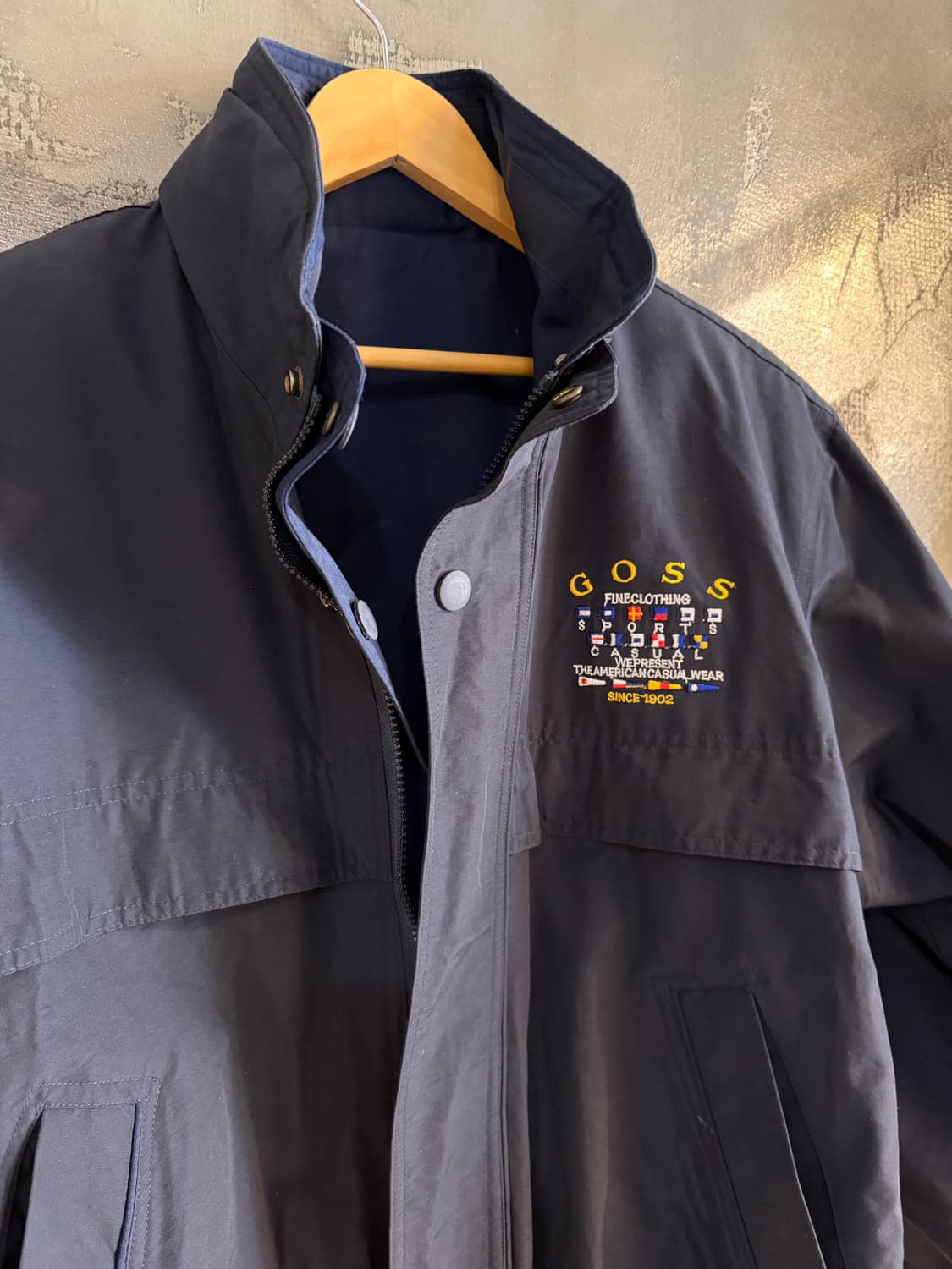 고스스포츠 리버시블 블루종자켓 L 상품이미지4