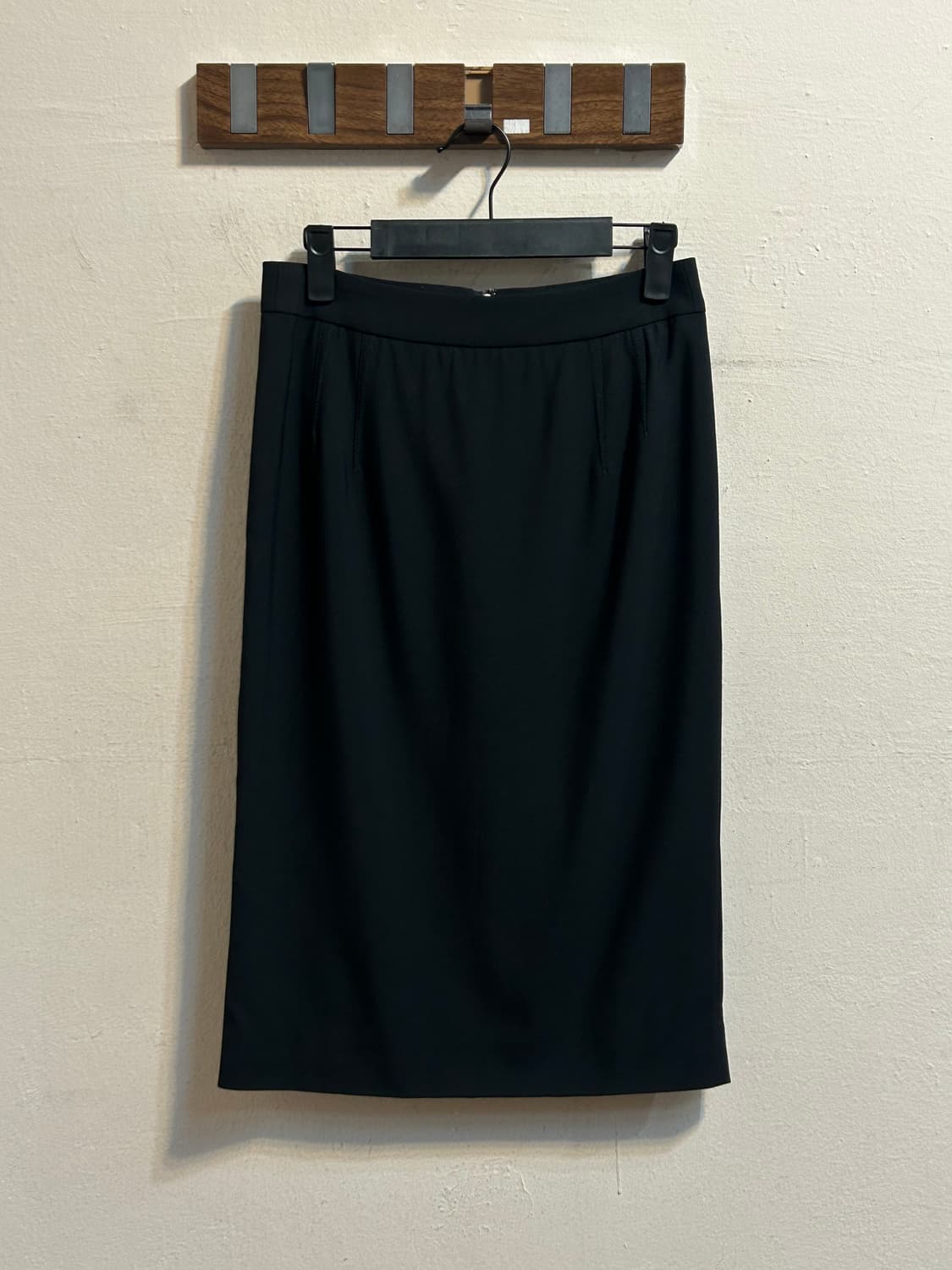 돌체앤가바나 레오파드 라이닝 울 스커트 상품이미지1