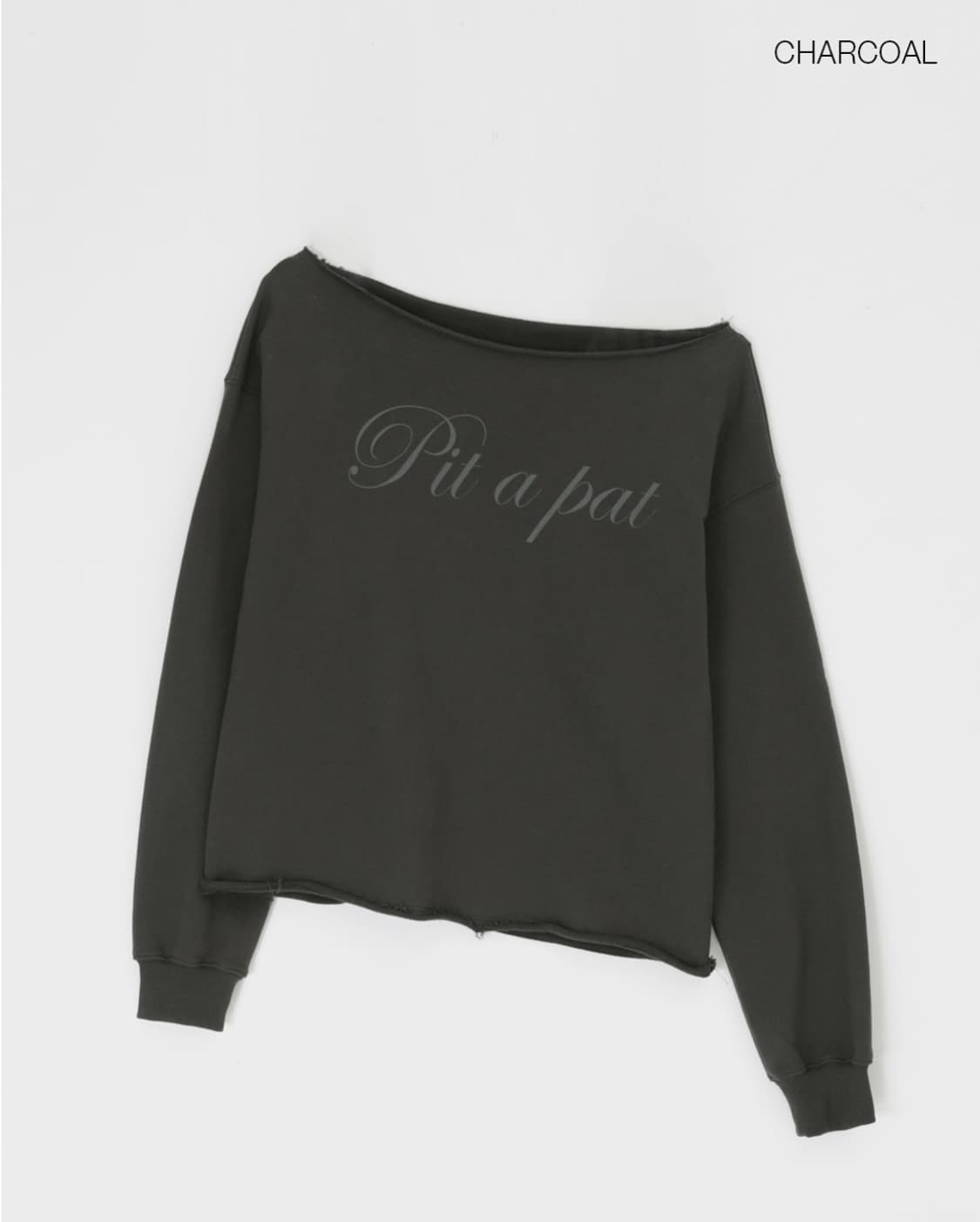 블랙업 MADE 키피니 보트넥 프린팅 긴팔티 상품이미지1