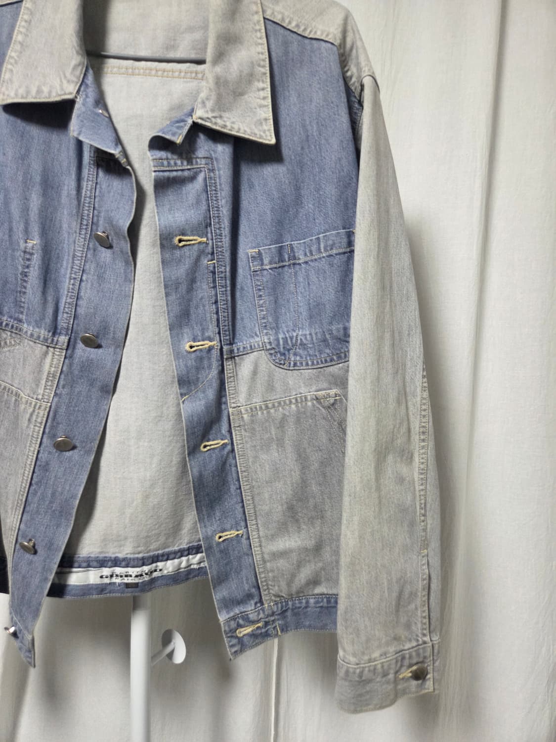 90s 마리떼프랑소와저버 데님 자켓 (95) 상품이미지4