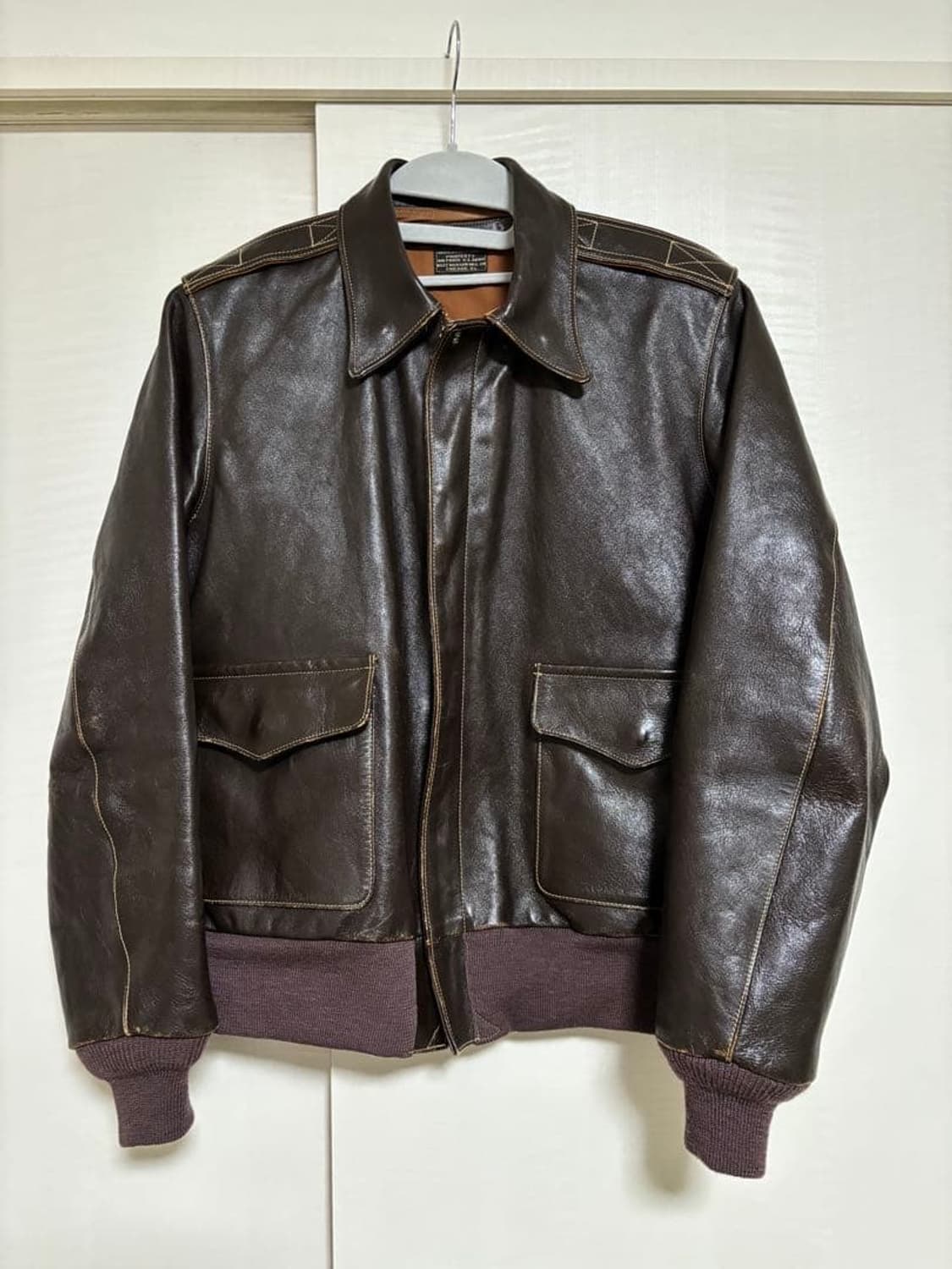 (40) 버즈릭슨 a-2 가죽자켓 상품이미지1